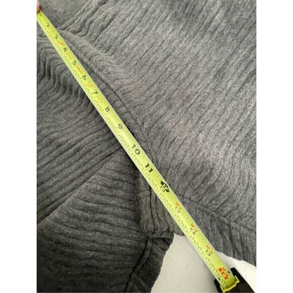 Athleta NWOT Gray Striped Wide Sweatpants Size MP - Picture 8 of 9